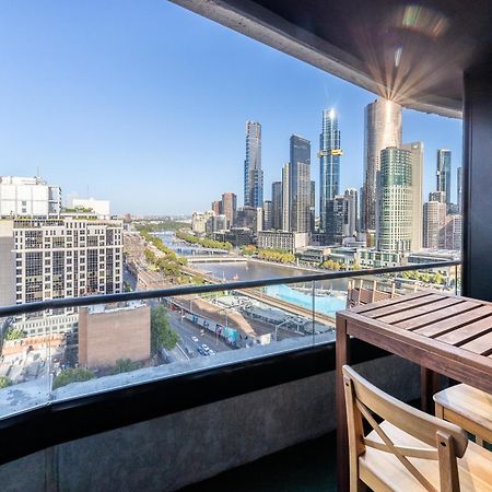 Aura2107, 2 Bedroom Apartment With Balcony, Stunning Yarra River And City Views Melbourne Esterno foto